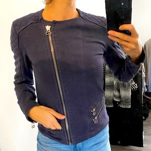 * 2 for 30 * Navy Moto Jacket